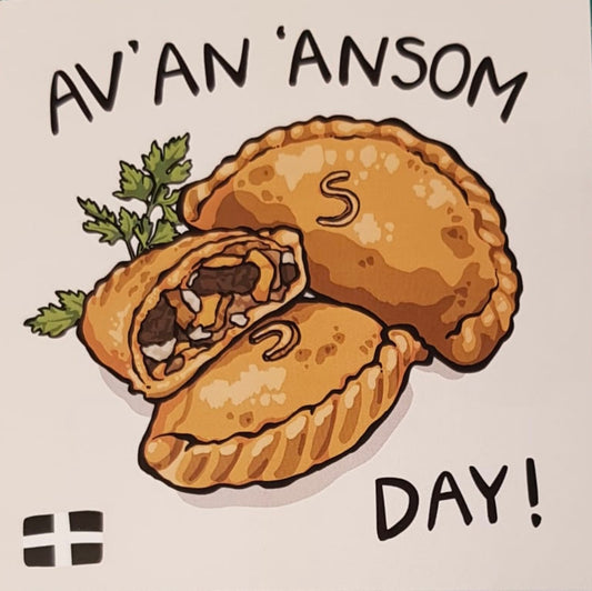 Av' An 'Ansom Day - Card