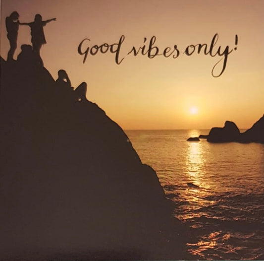 Good Vibes Only - card