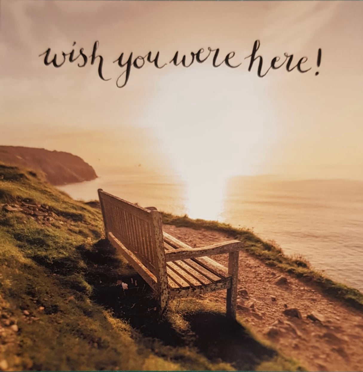 Wish You Were Here - card