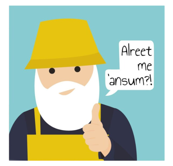 Alreet Me 'Ansum?! -  Card