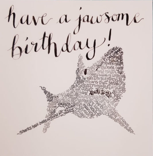 Have a Jawsome Birthday - card