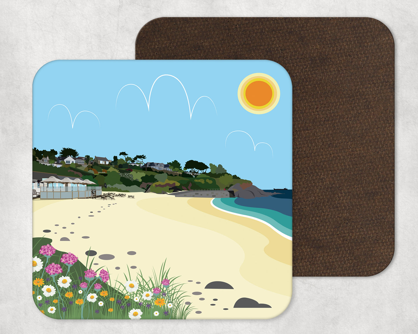 Swanpool Summer, Falmouth - Coaster