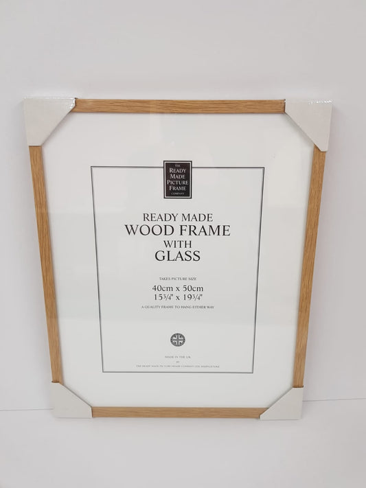 40 x 50cm Oak frame