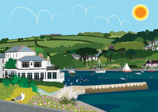 Greenbank Hotel, Falmouth - print