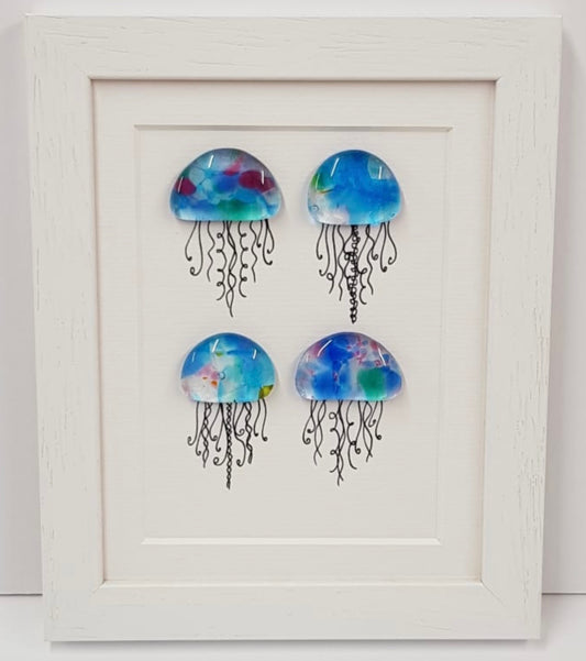 4 Jellies - Fused Glass Art