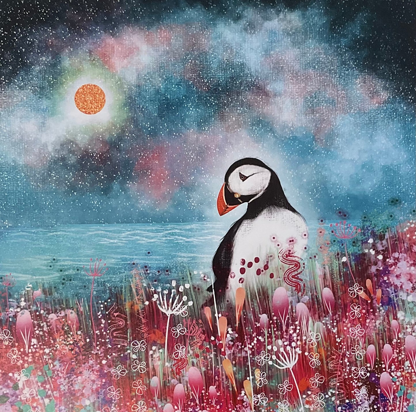 Puffin in the Mist
