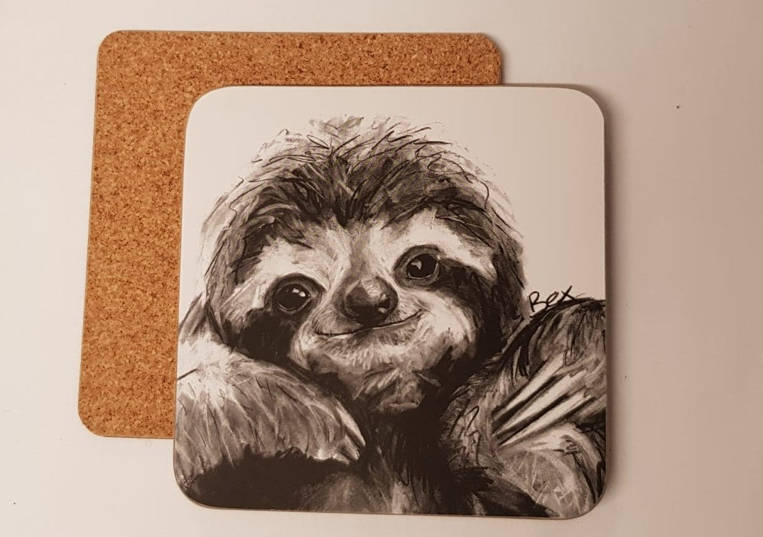 Sloth coaster