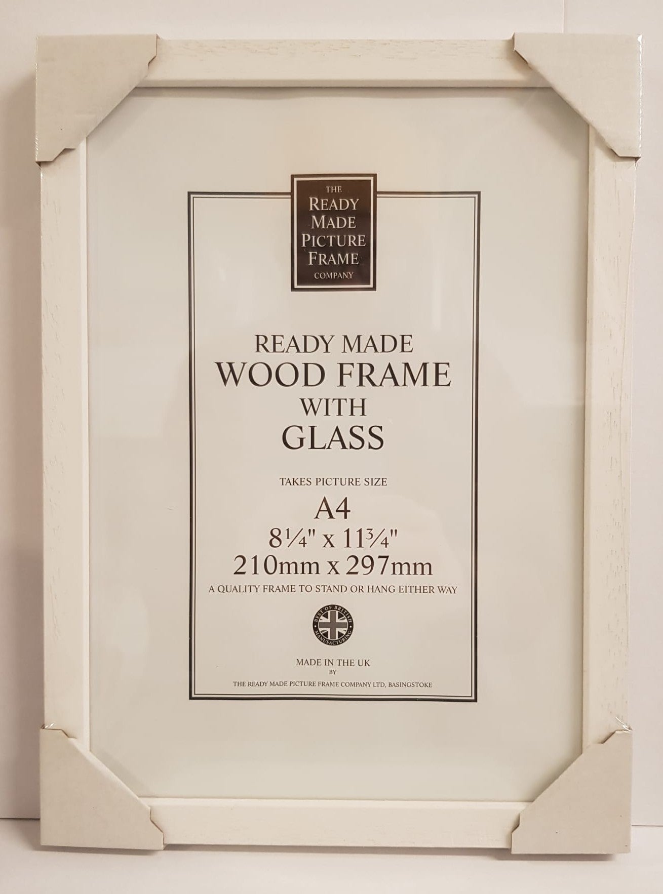 A4 White Frame Cornwall Art Galleries