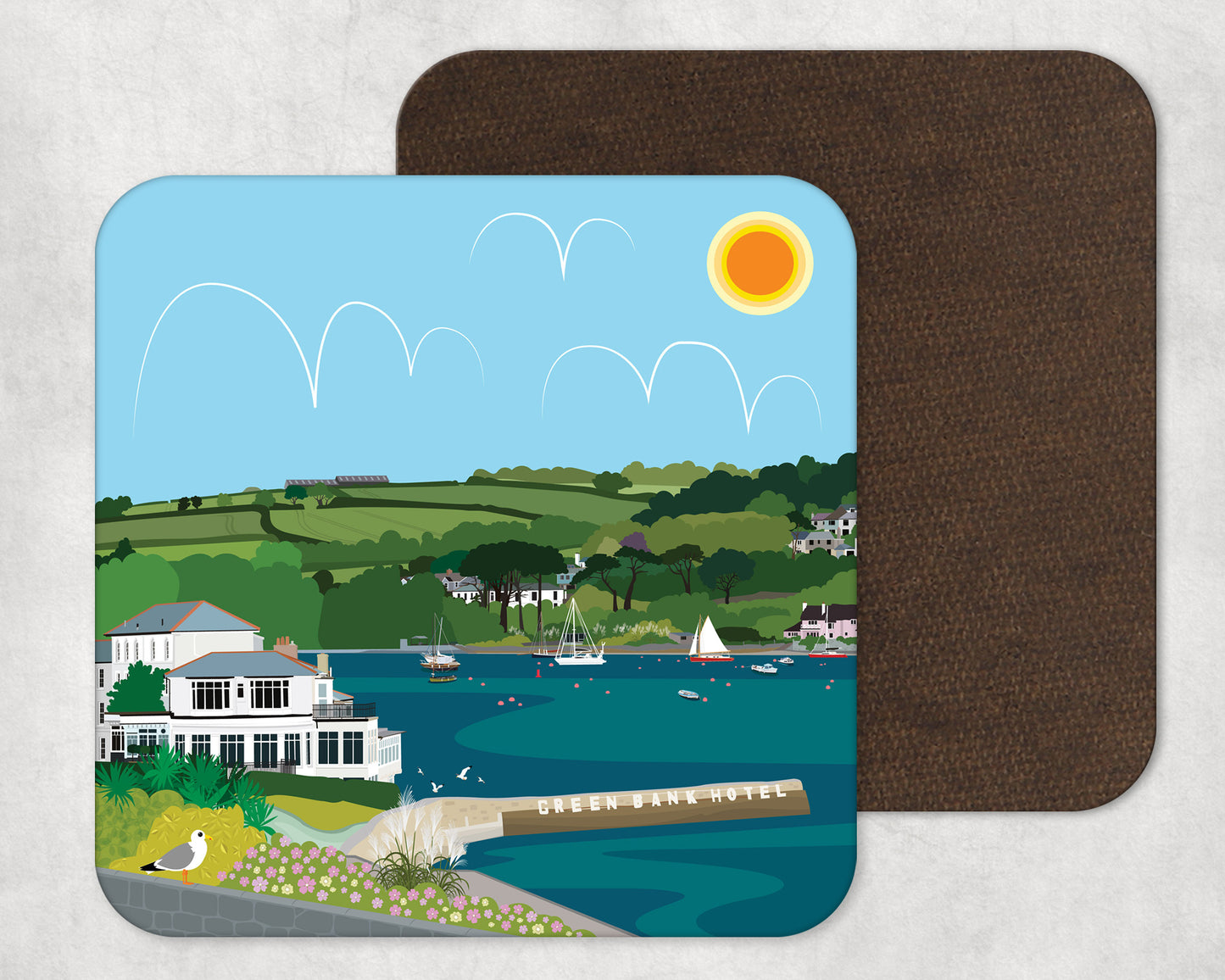 Greenbank Hotel, Falmouth - Coaster
