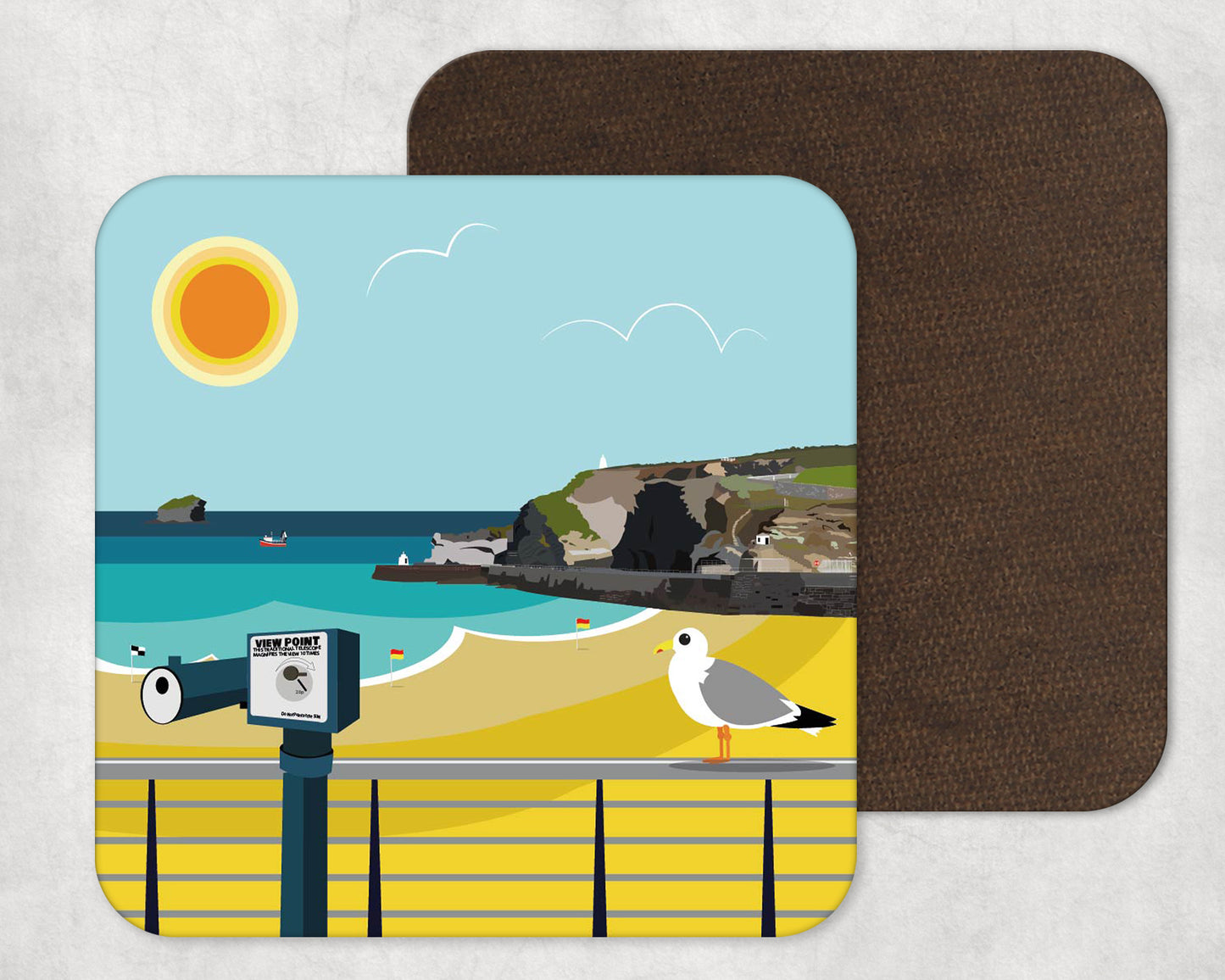 Portreath - coaster