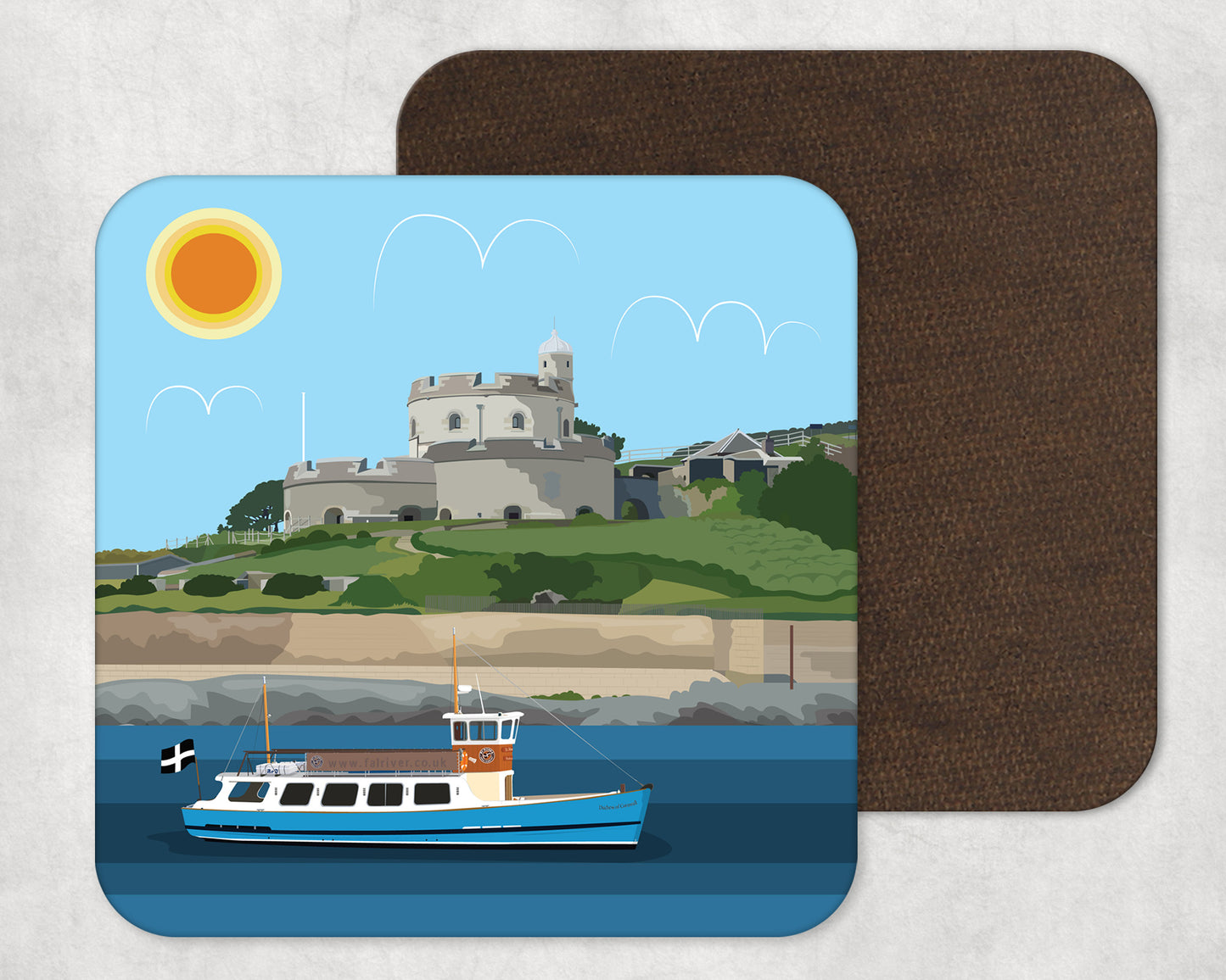 St Mawes - coaster